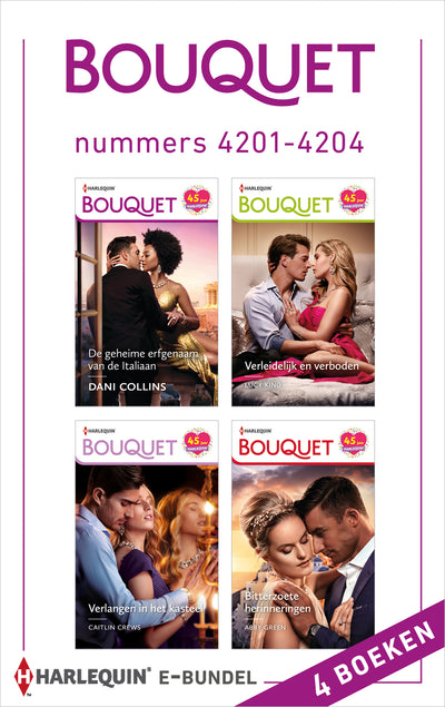 Bouquet e-bundel nummers 4201 - 4204 (4-in-1)