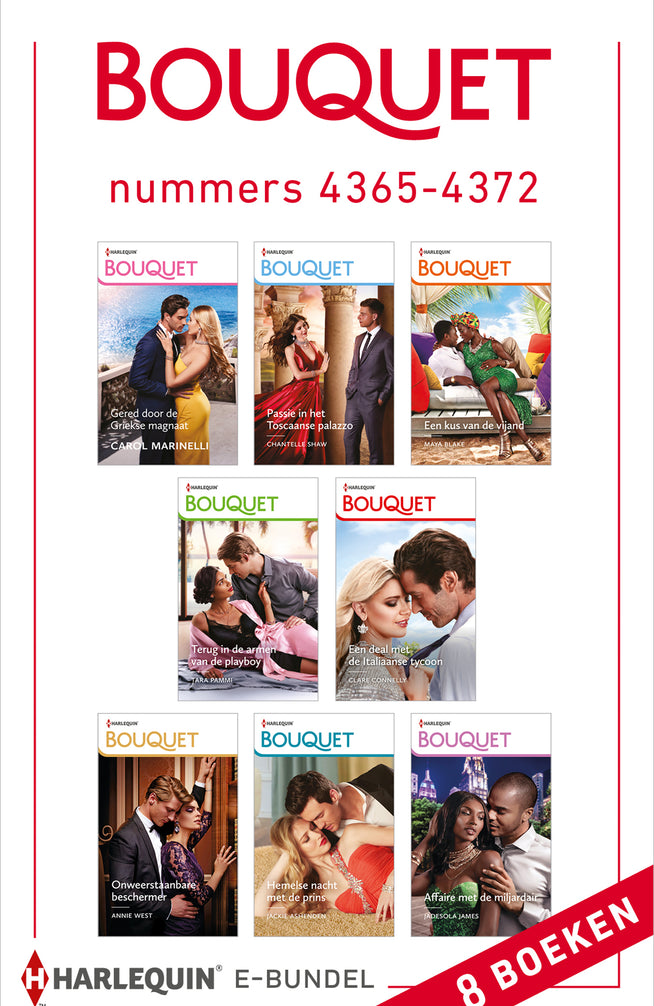 Bouquet e-bundel nummers 4365 - 4372 (8-in-1)
