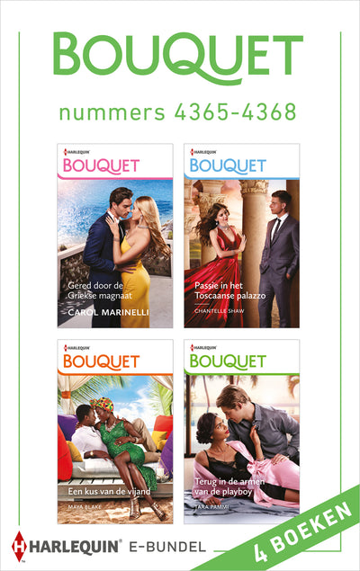 Bouquet e-bundel nummers 4365 - 4368 (4-in-1)