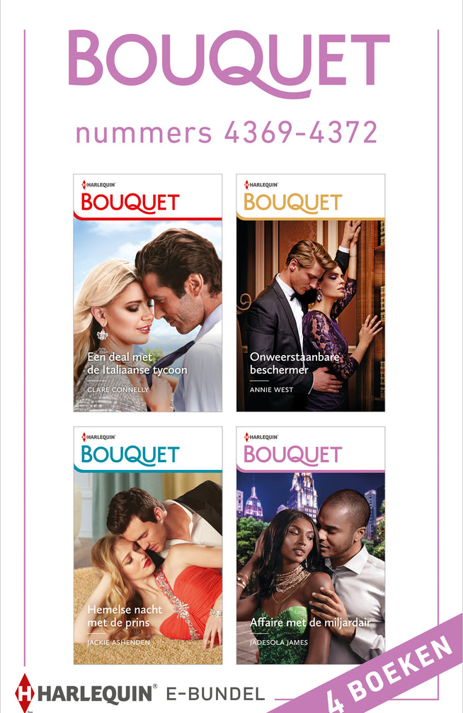 Bouquet e-bundel nummers 4369 - 4372 (4-in-1)