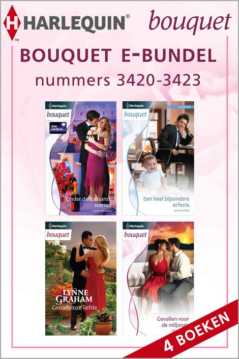 Bouquet e-bundel nummers 3420 – 3423, 4-in-1