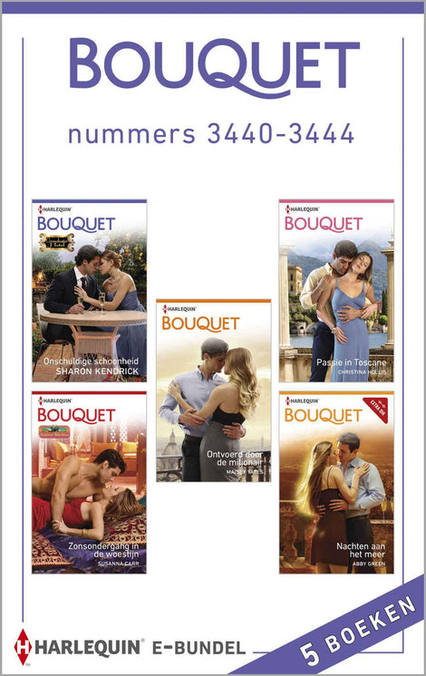 Bouquet e-bundel nummers 3440 – 3444, 5-in-1