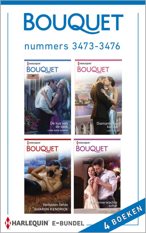 Bouquet e-bundel nummers 3473-3476, 4-in-1