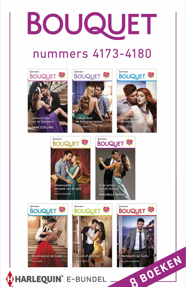 Bouquet e-bundel nummers 4173 - 4180 (8-in-1)