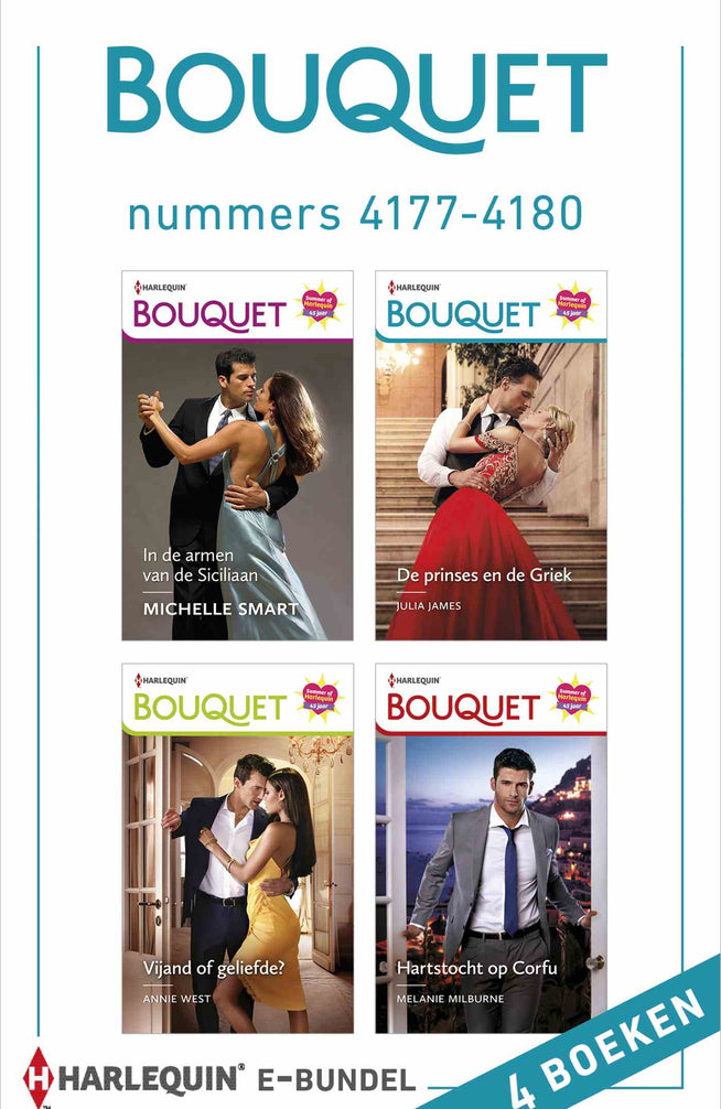 Bouquet e-bundel nummers 4177 - 4180 (4-in-1)