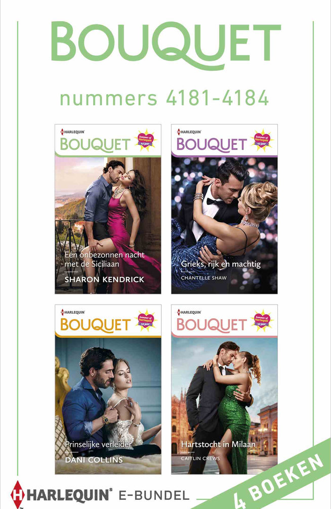 Bouquet e-bundel nummers 4181 - 4184 (4-in-1)