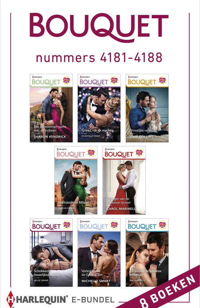 Bouquet e-bundel nummers 4181 - 4188 (8-in-1)