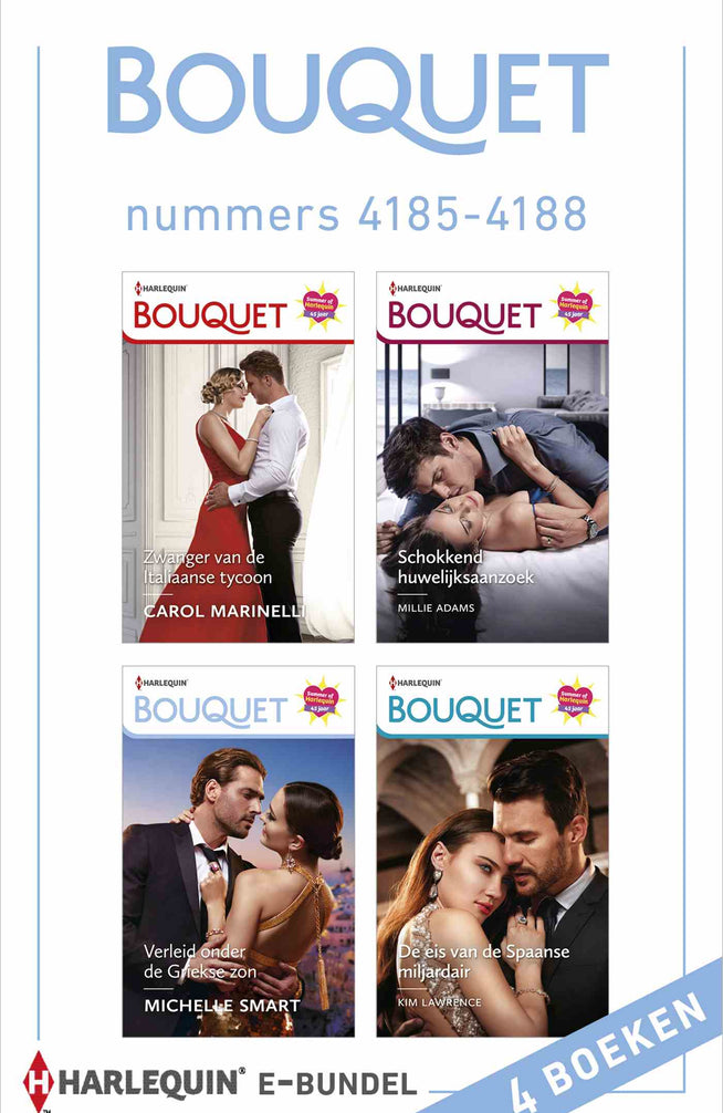 Bouquet e-bundel nummers 4185 - 4188 (4-in-1)