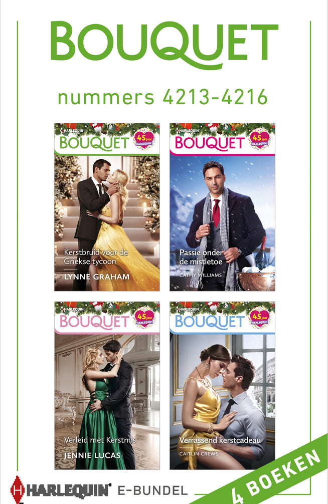 Bouquet e-bundel nummers 4213 - 4216 (4-in-1)