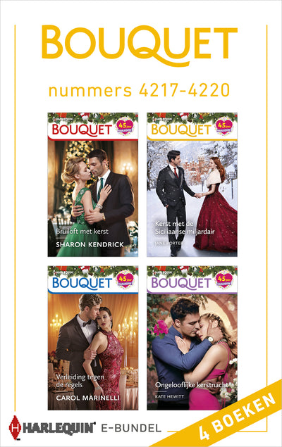 Bouquet e-bundel nummers 4217 - 4220 (4-in-1)