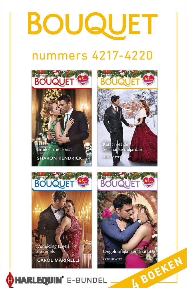 Bouquet e-bundel nummers 4217 - 4220 (4-in-1)