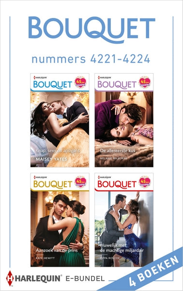 Bouquet e-bundel nummers 4221 - 4224 (4-in-1)