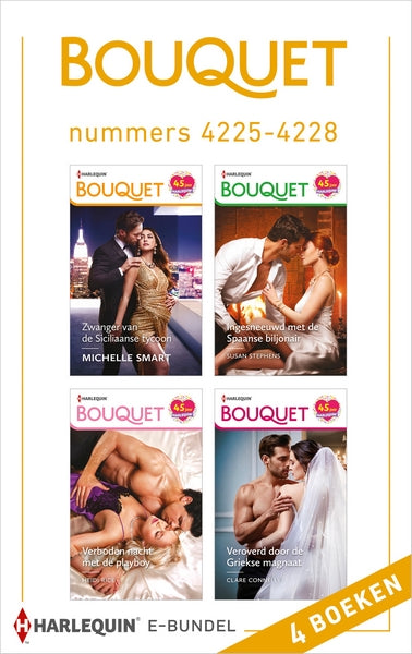 Bouquet e-bundel nummers 4225 - 4228 (4-in-1)