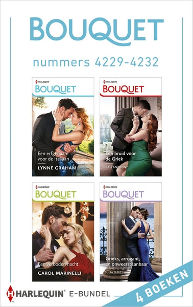 Bouquet e-bundel nummers 4221 - 4224 (4-in-1)