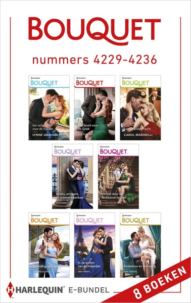 Bouquet e-bundel nummers 4229 - 4236 (8-in-1)