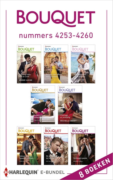 Bouquet e-bundel nummers 4253 - 4260 (8-in-1)