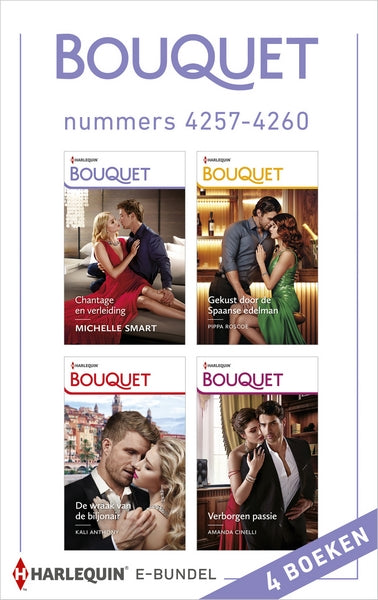 Bouquet e-bundel nummers 4257 - 4260 (4-in-1)
