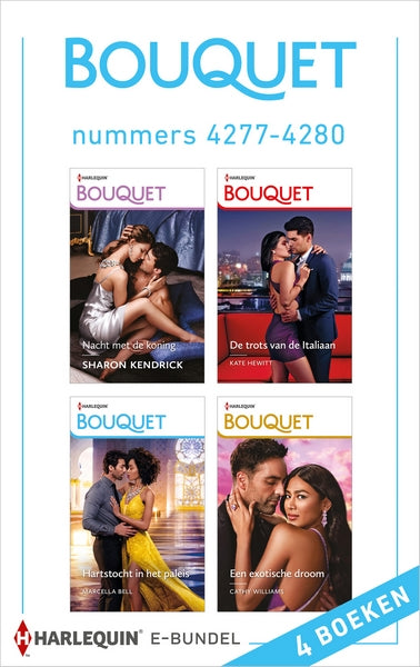 Bouquet e-bundel nummers 4277 - 4280 (4-in-1)