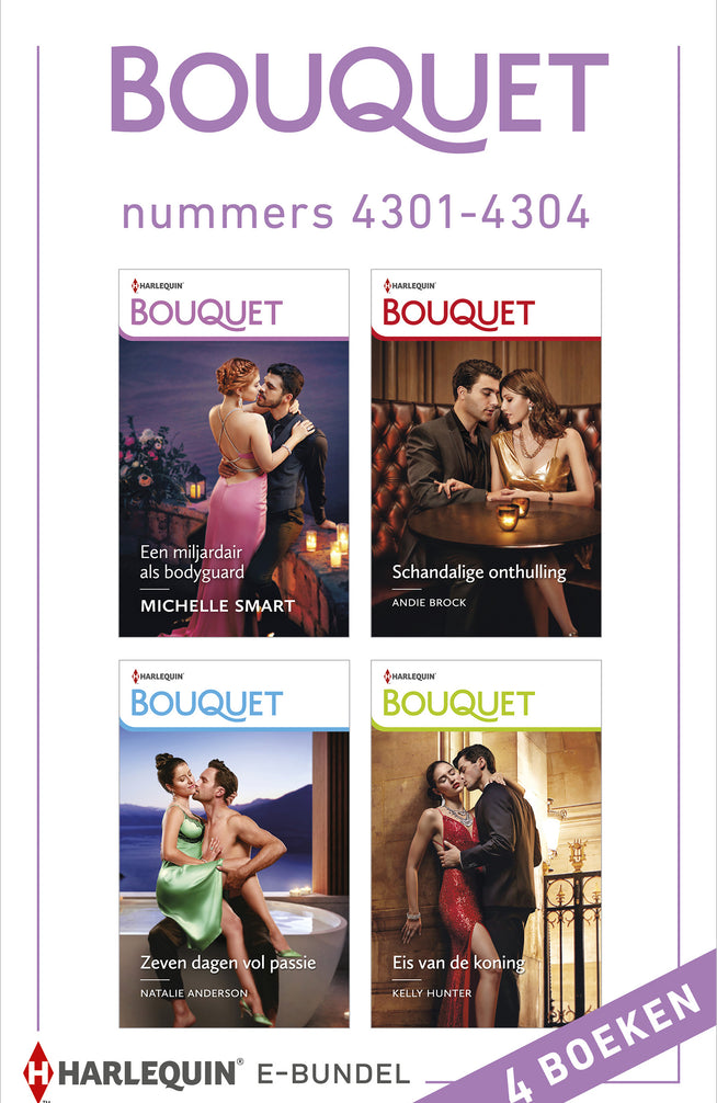 Bouquet e-bundel nummers 4301 - 4304 (4-in-1)
