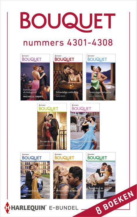 Bouquet e-bundel nummers 4301 - 4308 (8-in-1)