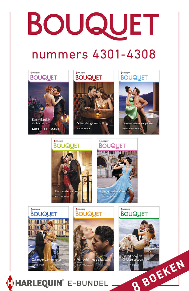Bouquet e-bundel nummers 4301 - 4308 (8-in-1)