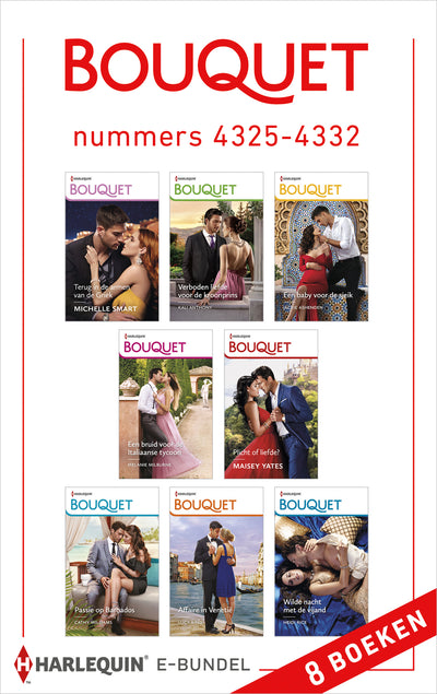 Bouquet e-bundel nummers 4325 - 4332 (8-in-1)