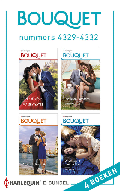 Bouquet e-bundel nummers 4329 - 4332 (4-in-1)