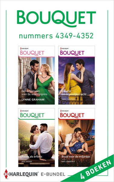 Bouquet e-bundel nummers 4349 - 4352 (4-in-1)