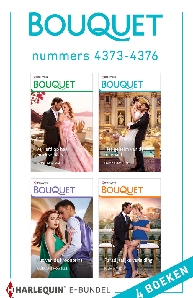 Bouquet e-bundel nummers 4373 - 4376 (4-in-1)
