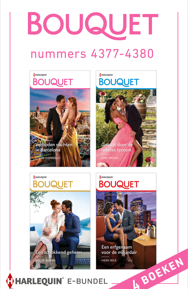 Bouquet e-bundel nummers 4377 - 4380 (4-in-1)