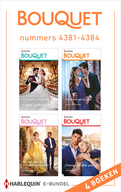 Bouquet e-bundel nummers 4381 - 4384 (4-in-1)