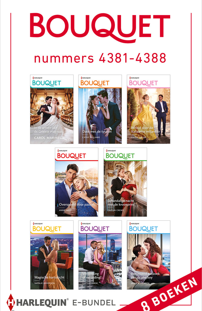 Bouquet e-bundel nummers 4381 - 4388 (8-in-1)
