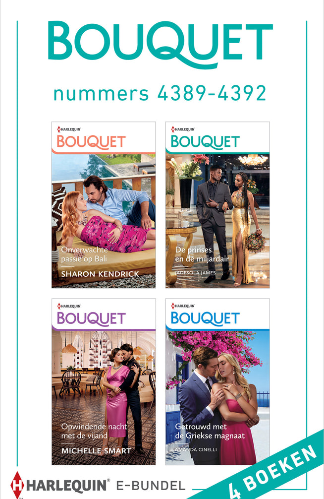 Bouquet e-bundel nummers 4389 - 4392 (4-in-1)
