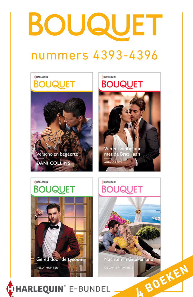 Bouquet e-bundel nummers 4393 - 4396 (4-in-1)