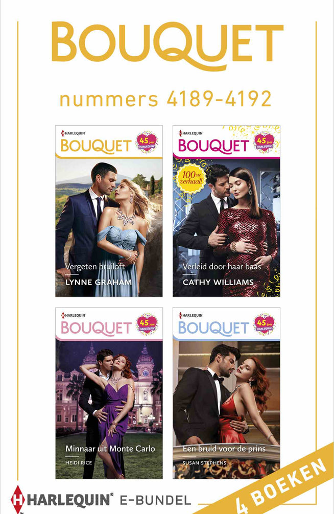Bouquet e-bundel nummers 4189 - 4192 (4-in-1)