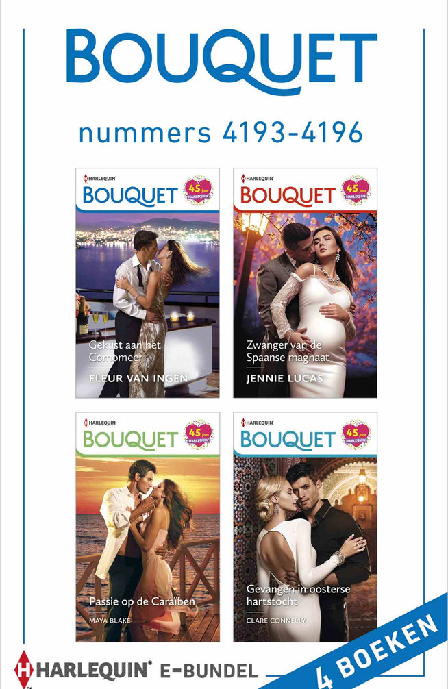 Bouquet e-bundel nummers 4193 - 4196 (4-in-1)
