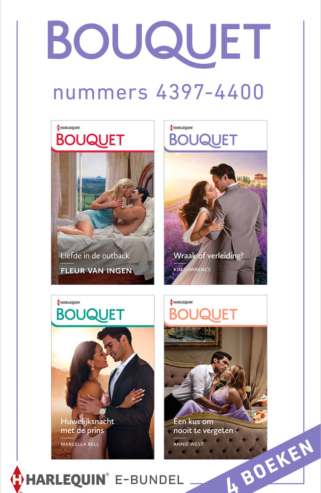 Bouquet e-bundel nummers 4397 - 4400 (4-in-1)