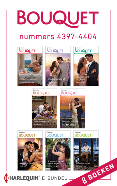 Bouquet e-bundel nummers 4397 - 4404 (8-in-1)