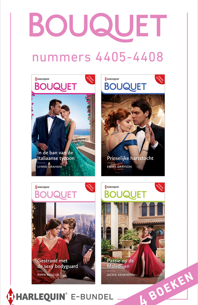 Bouquet e-bundel nummers 4405 - 4408 (4-in-1)