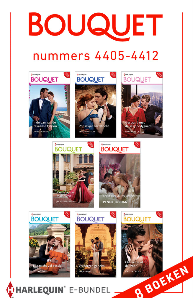 Bouquet e-bundel nummers 4405 - 4412 (8-in-1)