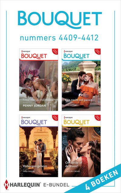 Bouquet e-bundel nummers 4408 - 4412 (4-in-1)
