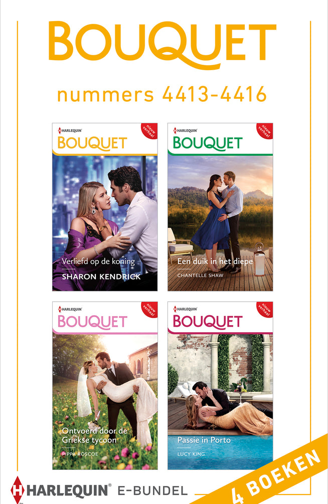 Bouquet e-bundel nummers 4413 - 4416 (4-in-1)