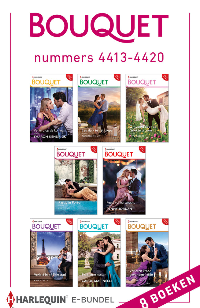 Bouquet e-bundel nummers 4413 - 4420 (8-in-1)