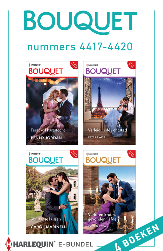 Bouquet e-bundel nummers 4417 - 4420 (4-in-1)