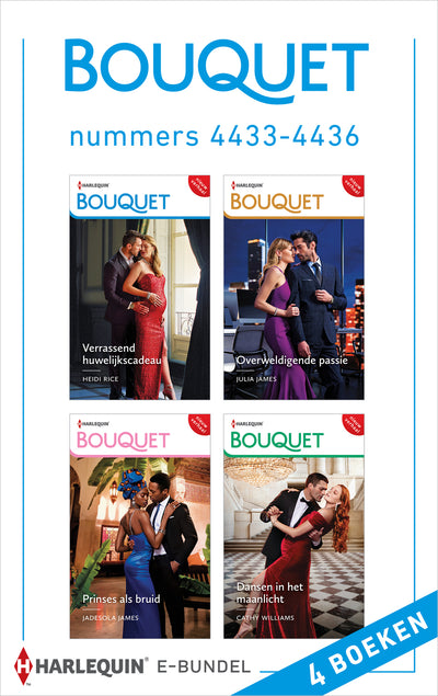 Bouquet e-bundel nummers 4433 - 4436 (4-in-1)