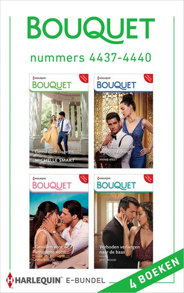 Bouquet e-bundel nummers 4437 - 4440 (4-in-1)