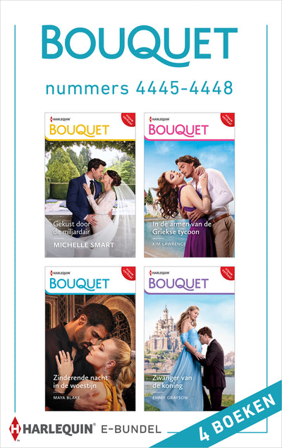 Bouquet e-bundel nummers 4445 - 4448 (4-in-1)