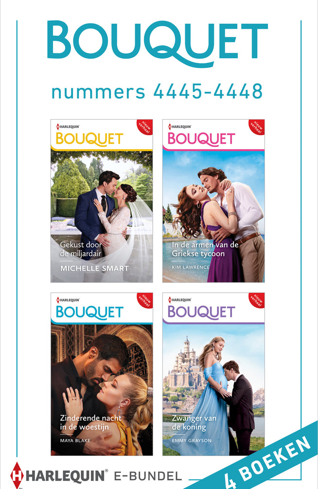Bouquet e-bundel nummers 4445 - 4448 (4-in-1)
