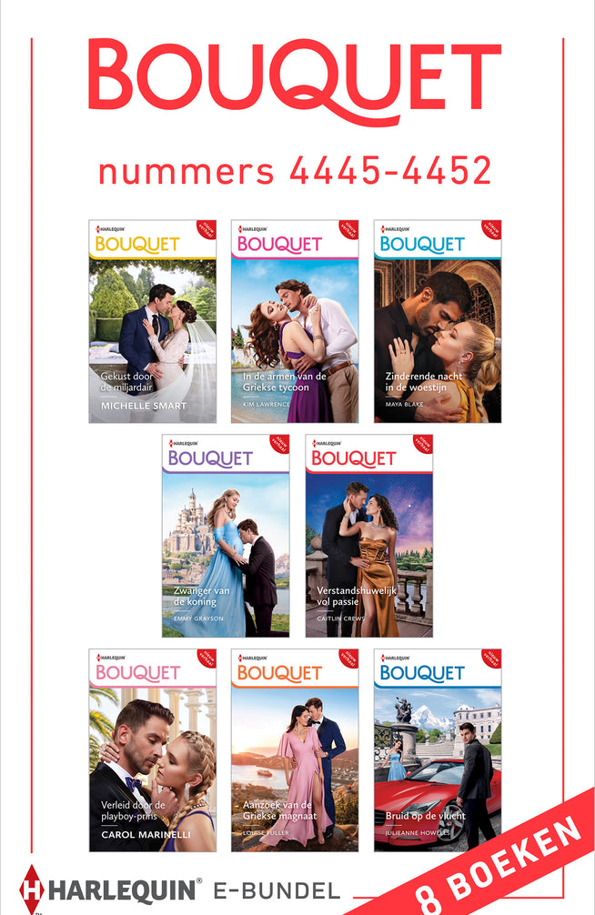 Bouquet e-bundel nummers 4445 - 4452 (8-in-1)