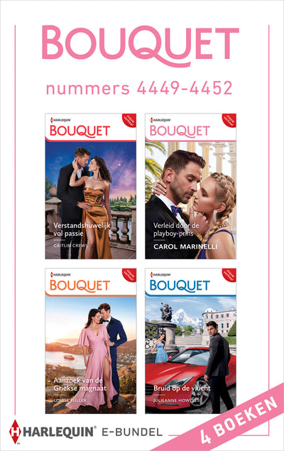 Bouquet e-bundel nummers 4449 - 4452 (4-in-1)